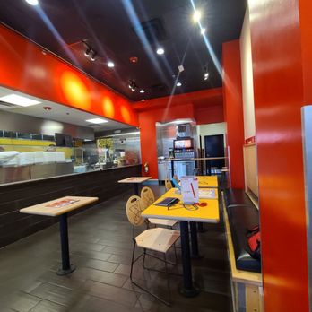B&W Philly Steak - a dining area with tables and chairs - Cheesesteaks Near Me - Birmingham, Alabama