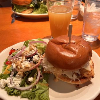 Thirsty Whale - Fried fish "Reuben" sandwich with the Whale salad - American Near Me - Bar Harbor, Maine Thirsty Whale - Fried fish "Reuben" sandwich with the Whale salad - American Near Me - Bar Harbor, Maine