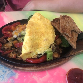 Monkey Business Cafe - Breakfast Skillet (with 2 Extra Eggs). - Sandwiches Near Me - Fullerton, California Monkey Business Cafe - Breakfast Skillet (with 2 Extra Eggs). - Sandwiches Near Me - Fullerton, California