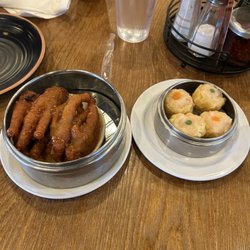 Gold Bowl - D11 - steamed chicken feet D9 - steam seafood dumplings
