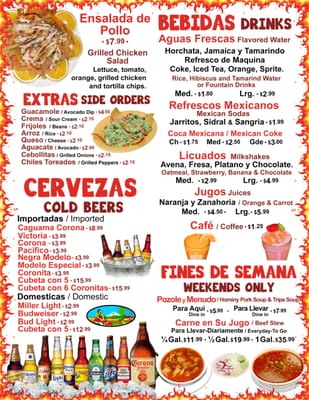 Menu photo 1 Taqueria El Brasero Aurora, IL Menu photo 1 Taqueria El Brasero Aurora, IL