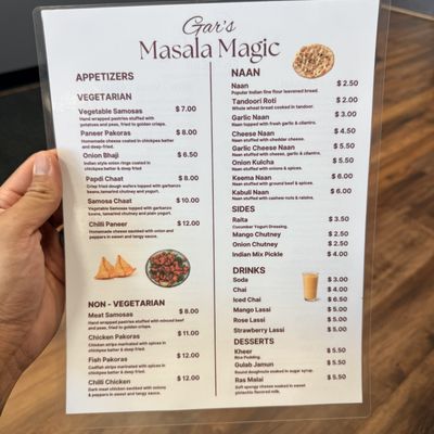 Menu photo 1 Gar’s Masala Magic Aurora, CO