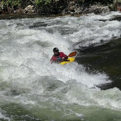 Franklin's Whitewater Park ends at Trestle View Park, at the beginning of our community's downtown district.