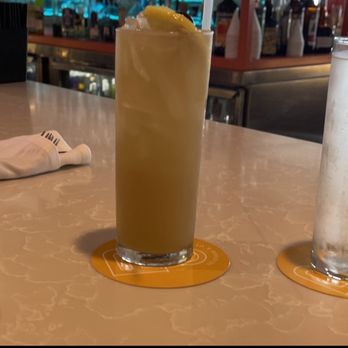 Pier 6 - Liquid sunshine- bourbon, honey and lemonade - Seafood Near Me - San Leon, Texas