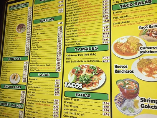 Menu photo 7 Oscar's Mexican Food San Marcos, CA