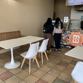 Dessert Cafe Concord - Interior; seating - Desserts Near Me - Concord, California