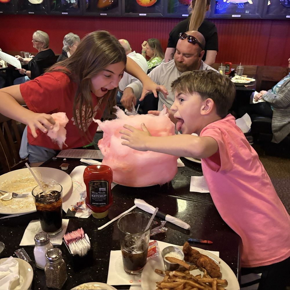 Two Frogs Grill - Digging in to the cotton candy - American Near Me - Ardmore, Oklahoma Two Frogs Grill - Digging in to the cotton candy - American Near Me - Ardmore, Oklahoma