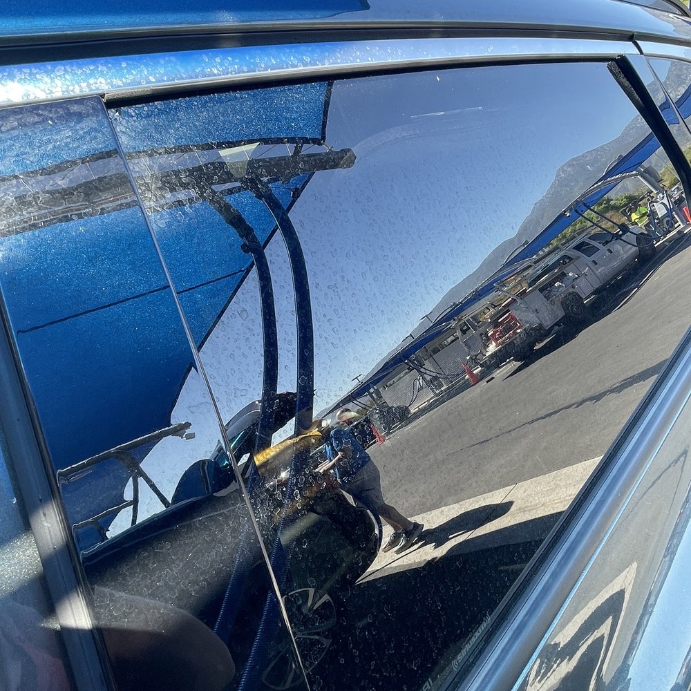Planet Carwash - The hard water spots from my sprinklers that weren't able to come off - Car Wash Near Me - Upland, California