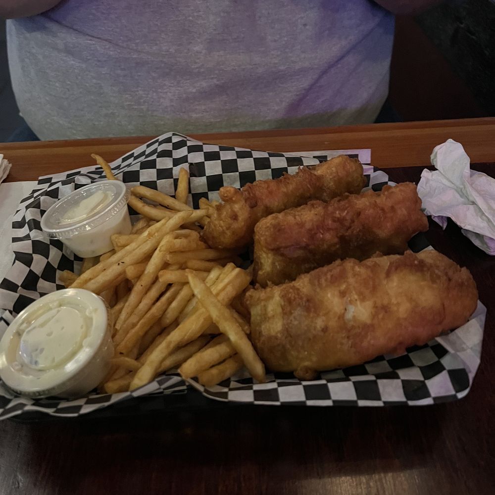 Fish and chips Fish and chips