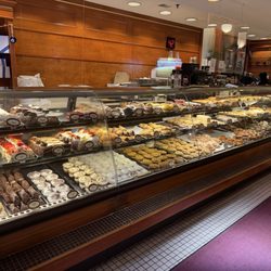Astoria Pastry Shop - The view of the display case when you walk in.