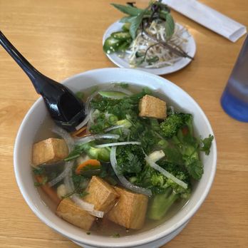 iPho Vietnamese Cuisine - Tofu and Vegetable Pho in beef broth - Bubble Tea Near Me - Cincinnati, Ohio iPho Vietnamese Cuisine - Tofu and Vegetable Pho in beef broth - Bubble Tea Near Me - Cincinnati, Ohio