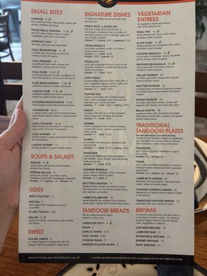 Menu photo 2 Ember Indian Cuisine New Orleans, LA Menu photo 2 Ember Indian Cuisine New Orleans, LA