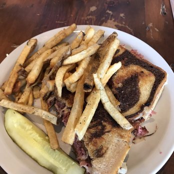 Dave's Diner - Reuben sandwich with fries. - Diners Near Me - Cazenovia, New York