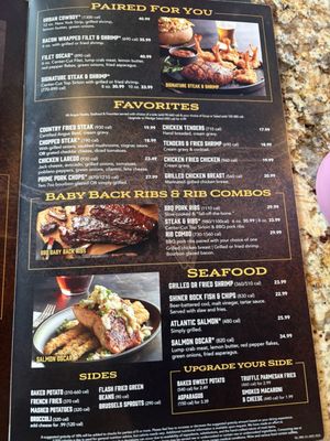 Menu photo 1 Saltgrass Steak House Noblesville, IN