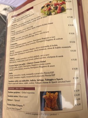 Menu photo 3 Zerosettantacinque Rome, RM Menu photo 3 Zerosettantacinque Rome, RM