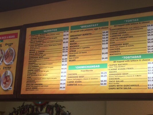 Menu photo 2 Los Betos Boise, ID Menu photo 2 Los Betos Boise, ID