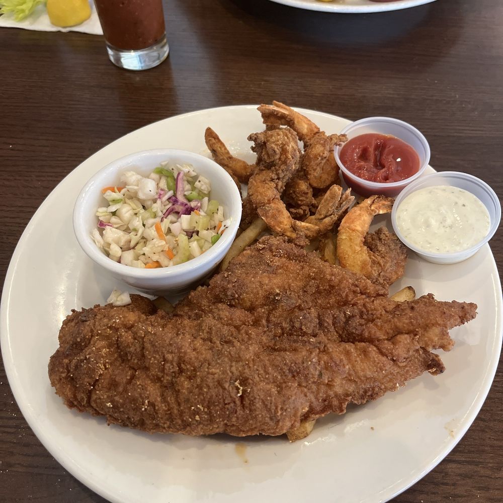 Fish and shrimp Fish and shrimp