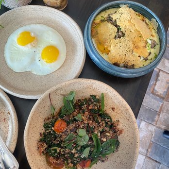 Esther's Kitchen - Warm quinoa + greens and truffle polenta - Italian Near Me - Las Vegas, Nevada