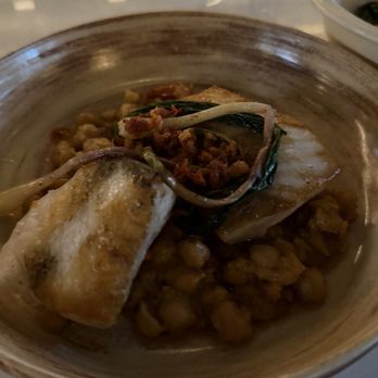 Bar Eugenie - Black cod chick peas njuda... simple outstanding! - Cocktail Bars Near Me - Toronto, Ontario