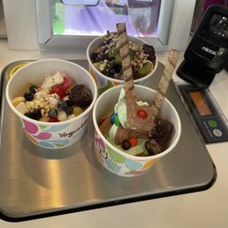 With the 3oz free our total for the 3 was about $18 bucks