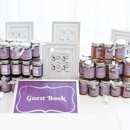 Wonderful Favors for my wedding with custom labels. Chris did an amazing job designing and Jeff was amazing enough to see it through.