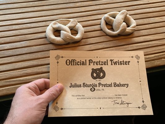 Julius Sturgis Pretzel Bakery by null