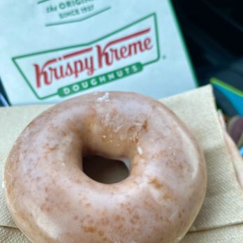 Krispy Kreme - Pumpkin Spice Glazed - Donuts Near Me - Burbank, California