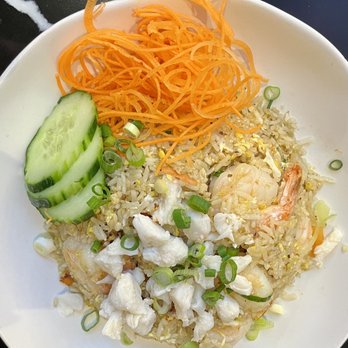 Sisters Thai - Lump crab fried rice w/shrimp @ Sisters Thai - Thai Near Me - Alexandria, Virginia Sisters Thai - Lump crab fried rice w/shrimp @ Sisters Thai - Thai Near Me - Alexandria, Virginia