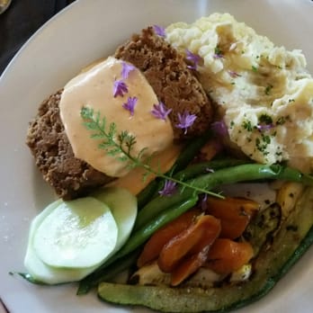 Hell's Backbone Grill & Farm - The meat loaf  is absolutely delicious!!! - American Near Me - Boulder, Utah