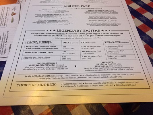 Menu photo 1 Lone Star Texas Grill Ancaster, ON