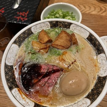 Ramen Nagi - Gyu king, missing the charred whole green onion? - Ramen Near Me - Arcadia, California