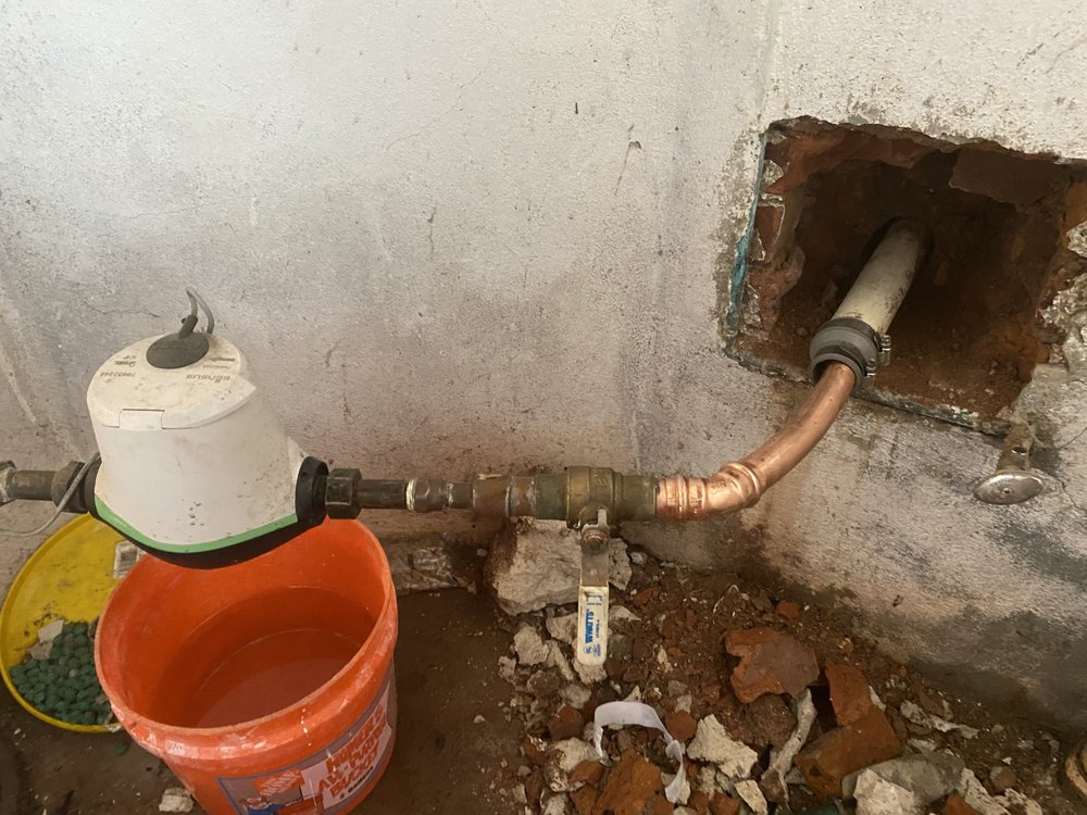 Slide of AAC Sewer and Drain