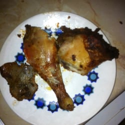 The Cabin - Here's my "jerk chicken" DRY, OVERCOOKED AND TASTELESS