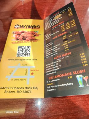Menu photo 3 Q Wings Saint Ann, MO Menu photo 3 Q Wings Saint Ann, MO