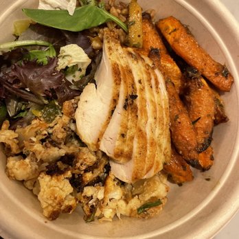 Dig Inn - a close up of a bowl of food - New American Near Me - New York, New York Dig Inn - a close up of a bowl of food - New American Near Me - New York, New York