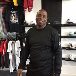 Exclusive Shoes - Darryl the owner.