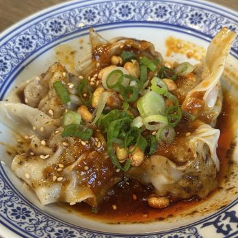 Duan's Kitchen - Wontons with Chili Oil Sauce: 5/5 - Noodles Near Me - Fremont, California
