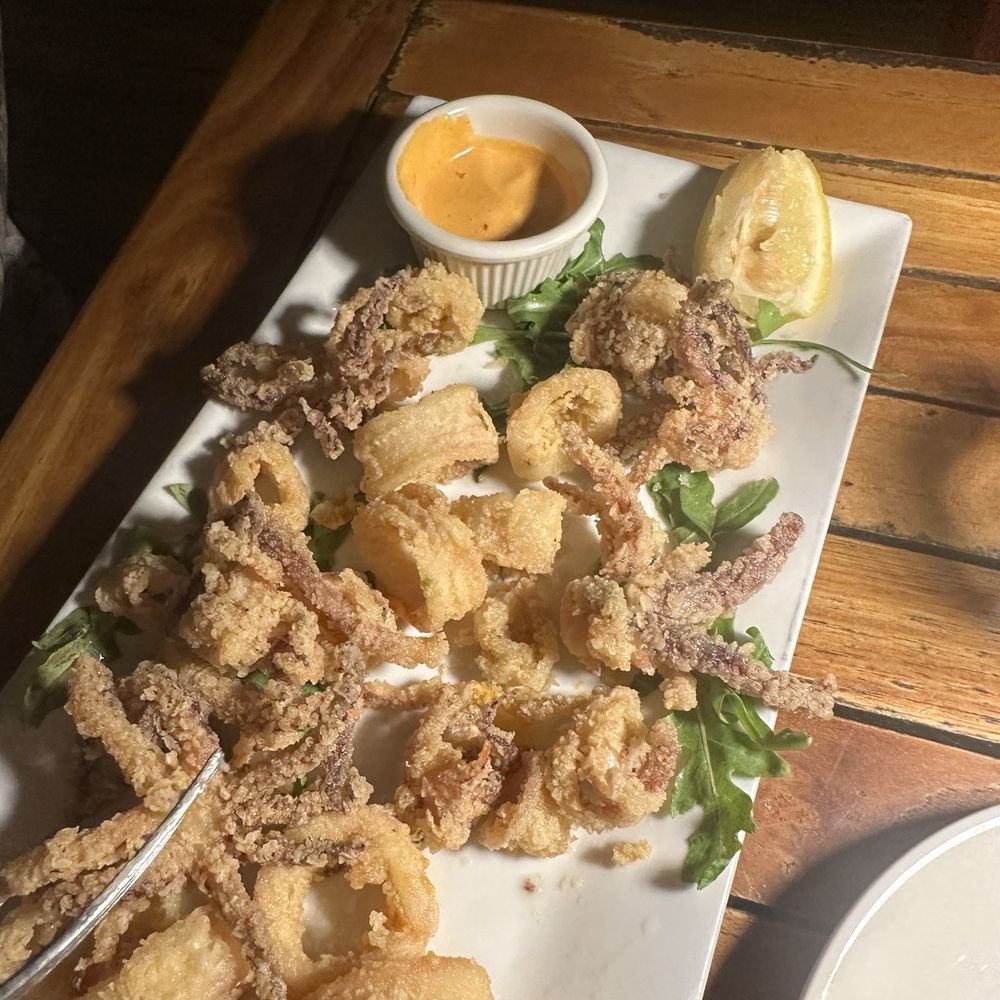 Bistro La Source - Fried Fresh Calamari - French Near Me - Jersey City, New Jersey
