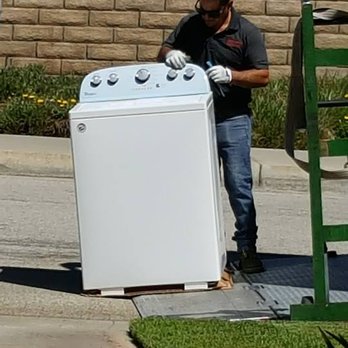 Appliances Unlimited - Delivering our new Whirlpool washer. - Appliances Near Me - Newhall, California
