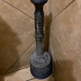 Golden House - Bathroom plunger full of filth. - Chinese Near Me - Tucson, Arizona Golden House - Bathroom plunger full of filth. - Chinese Near Me - Tucson, Arizona