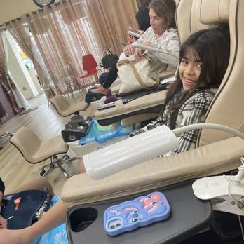 Nails Boutique - My daughter getting her pedi - Nail Salons Near Me - Buena Park, California Nails Boutique - My daughter getting her pedi - Nail Salons Near Me - Buena Park, California