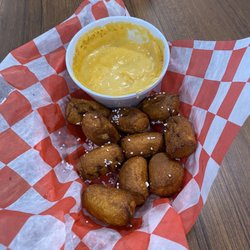 Pretzel Bites with beer cheese