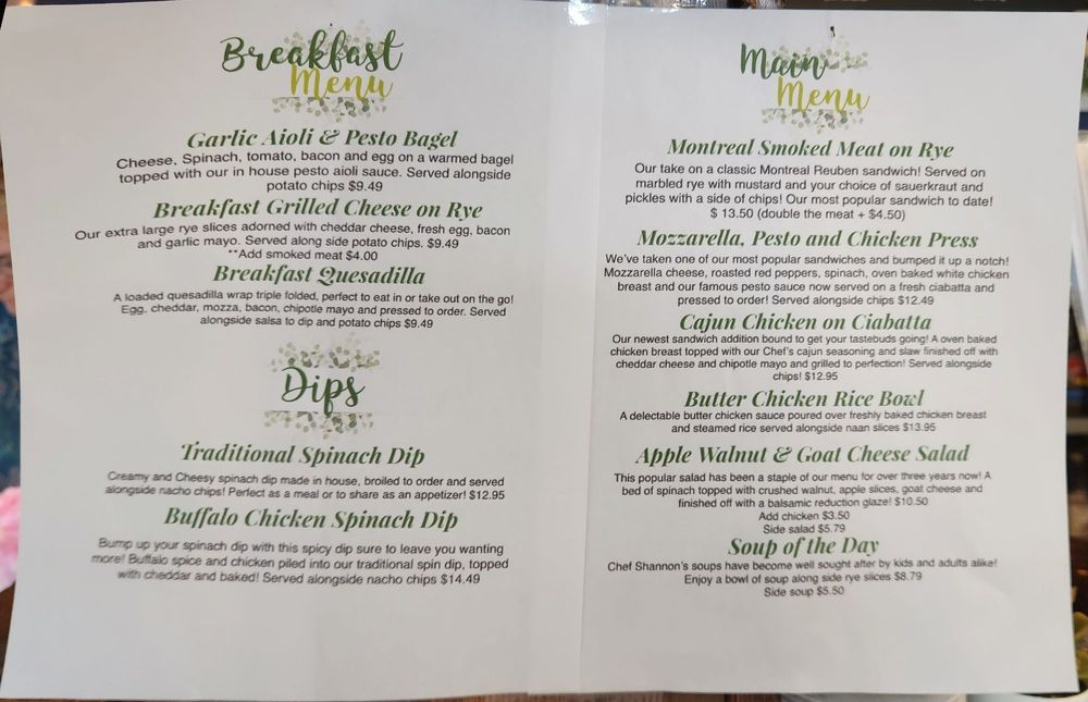 Kinden’s Bakery & Cafe
