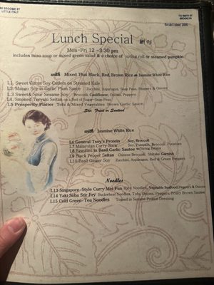 Menu photo 1 LuAnne's Wild Ginger All-Asian Vegan Brooklyn, NY Menu photo 1 LuAnne's Wild Ginger All-Asian Vegan Brooklyn, NY