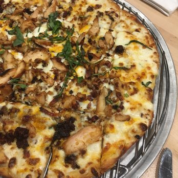 Old Chicago Pizza + Taproom - Bacon Chicken Alfredo Pizza - Pizza Near Me - COLORADO SPRINGS, Colorado Old Chicago Pizza + Taproom - Bacon Chicken Alfredo Pizza - Pizza Near Me - COLORADO SPRINGS, Colorado