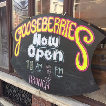 Gooseberries - They are open on Saturday for brunch. For some reason yelp says they are closed. - Breakfast & Brunch Near Me - Saint Louis, Missouri Gooseberries - They are open on Saturday for brunch. For some reason yelp says they are closed. - Breakfast & Brunch Near Me - Saint Louis, Missouri