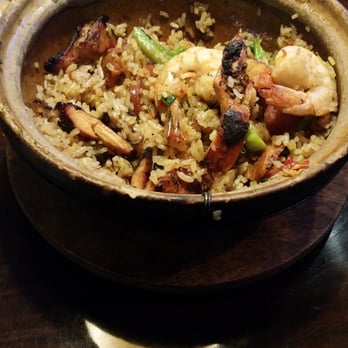 Basil Leaf Vietnamese Restaurant - Number 50 on the menu: combination claypot fried rice with medium spice. One of my favorite dishes in ABQ - Vietnamese Near Me - Albuquerque, New Mexico
