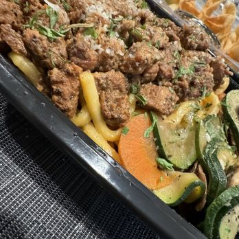 Noodle Cone - Chicken Garlic Noods - Food Trucks Near Me