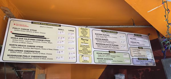 Menu photo 2 Buster's Cheesesteak San Francisco, CA
