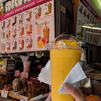 Chau's Fresh Fruit - Mango smoothie - Juice Bars & Smoothies Near Me - Honolulu, Hawaii